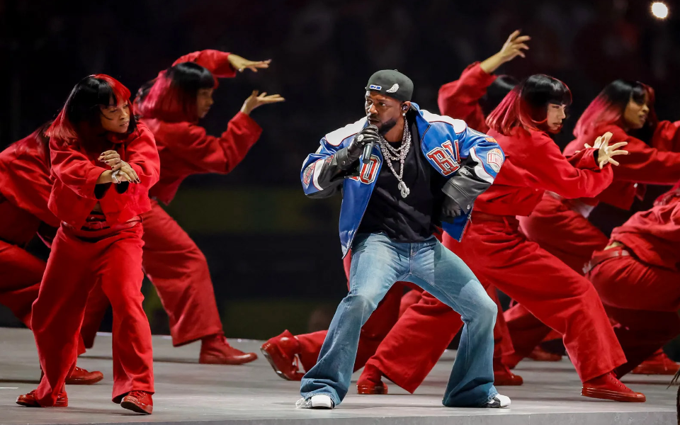 Kendrick Lamar’s halftime routine was choreographed by frequent collaborator Charm La’Donna.